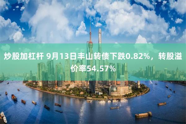 炒股加杠杆 9月13日丰山转债下跌0.82%，转股溢价率54.57%