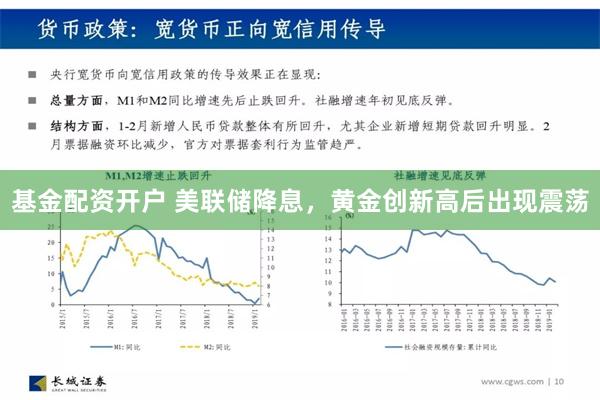 基金配资开户 美联储降息，黄金创新高后出现震荡