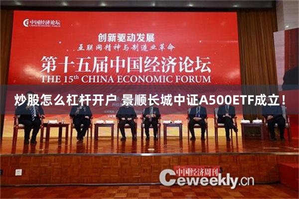 炒股怎么杠杆开户 景顺长城中证A500ETF成立！