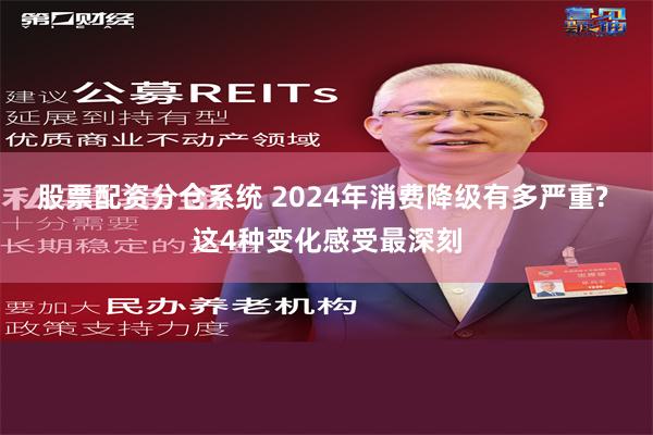 股票配资分仓系统 2024年消费降级有多严重? 这4种变化感受最深刻